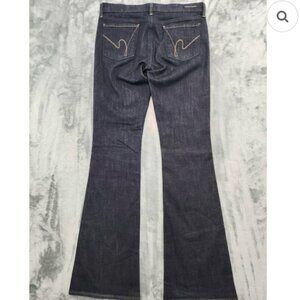 Citizens of Humanity Jeans Womens 29 Blue COH Ingrid Low Rise Flare Leg Stretch